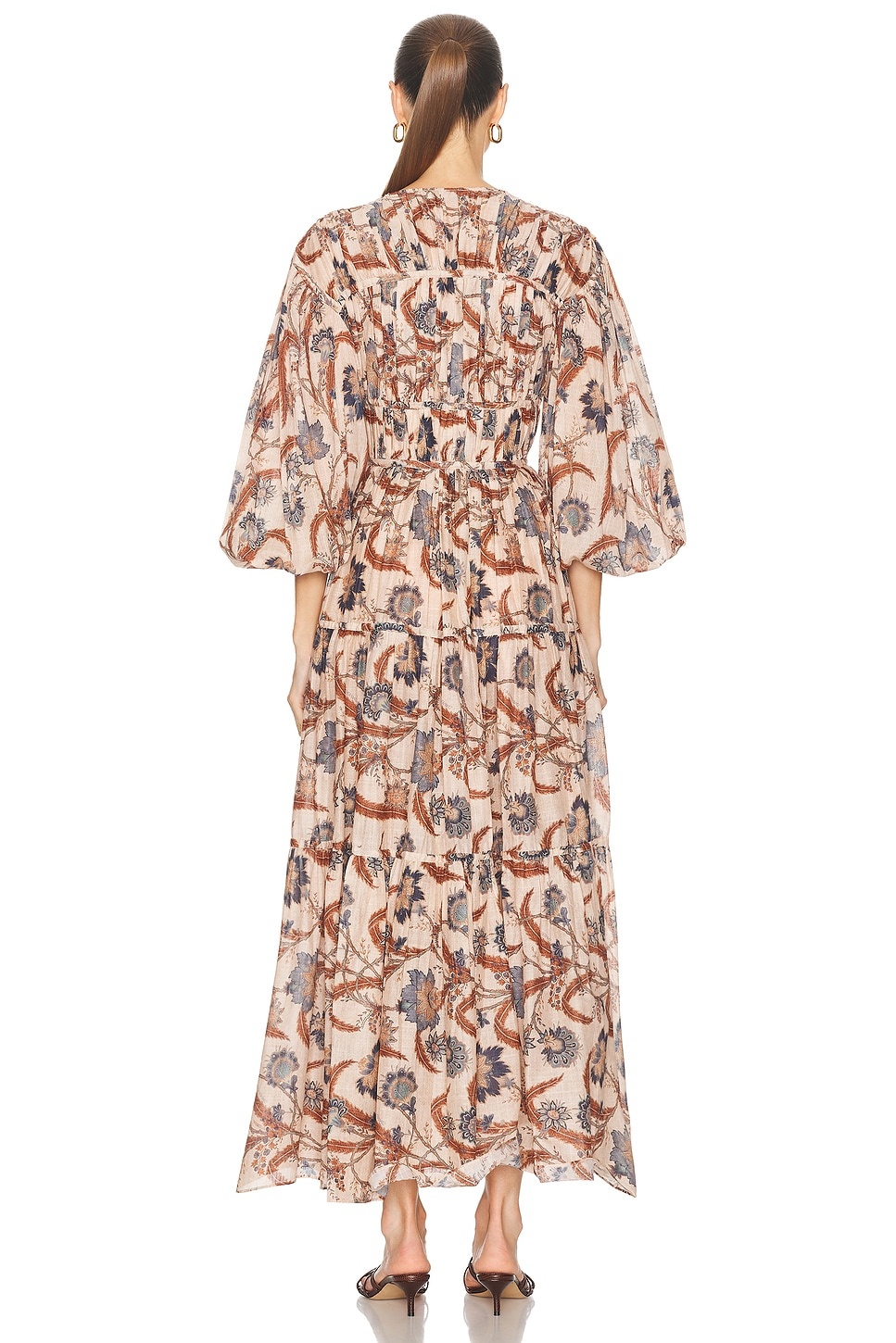 Ascension Tie Billow Maxi Dress - 3