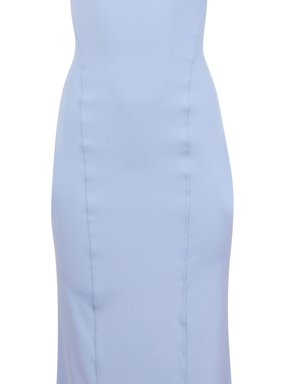 jersey mock-neck maxi dress - 2