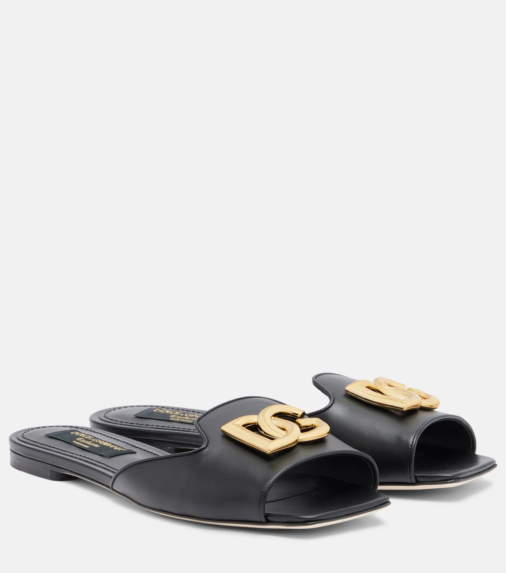 Abaya DG leather mules - 1