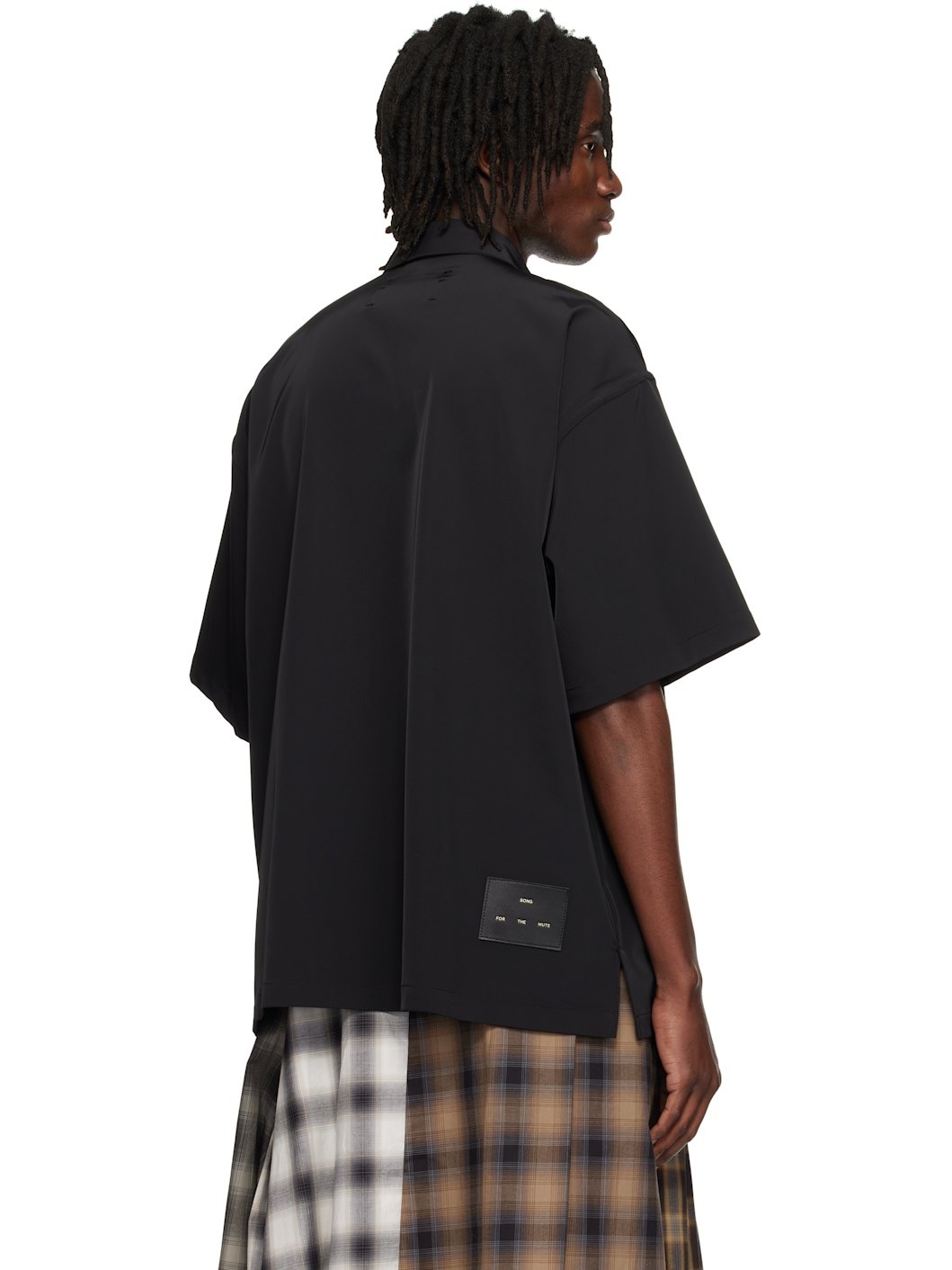 Black Zip Up Gym Shirt - 3