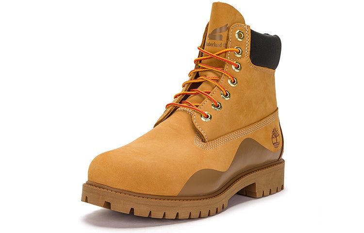 Timberland Heritage 6 Inch Waterproof Boot 'Wheat Nubuck with Brown' A5UUHW - 3