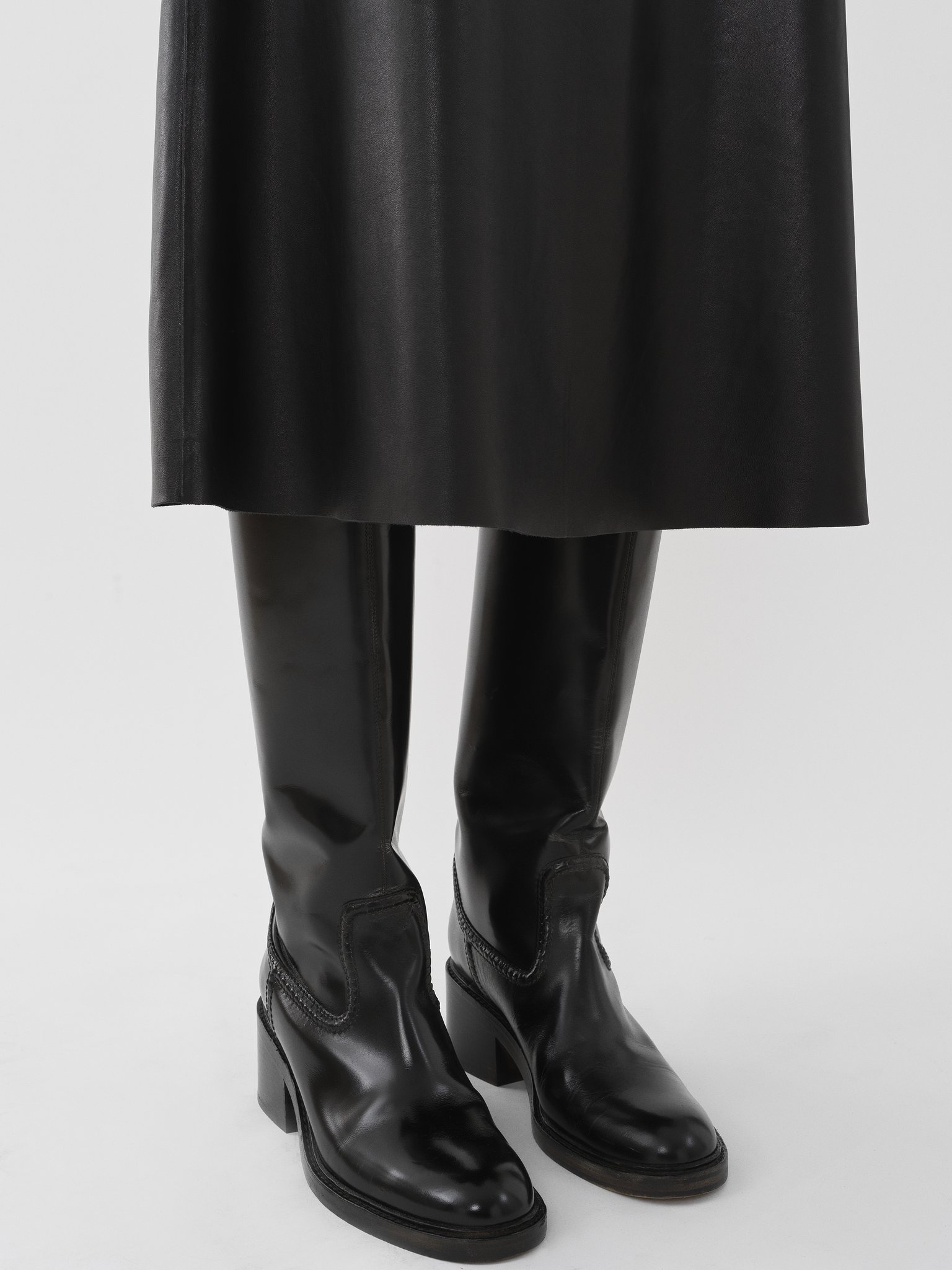 A-LINE MID-LENGTH SKIRT - 6