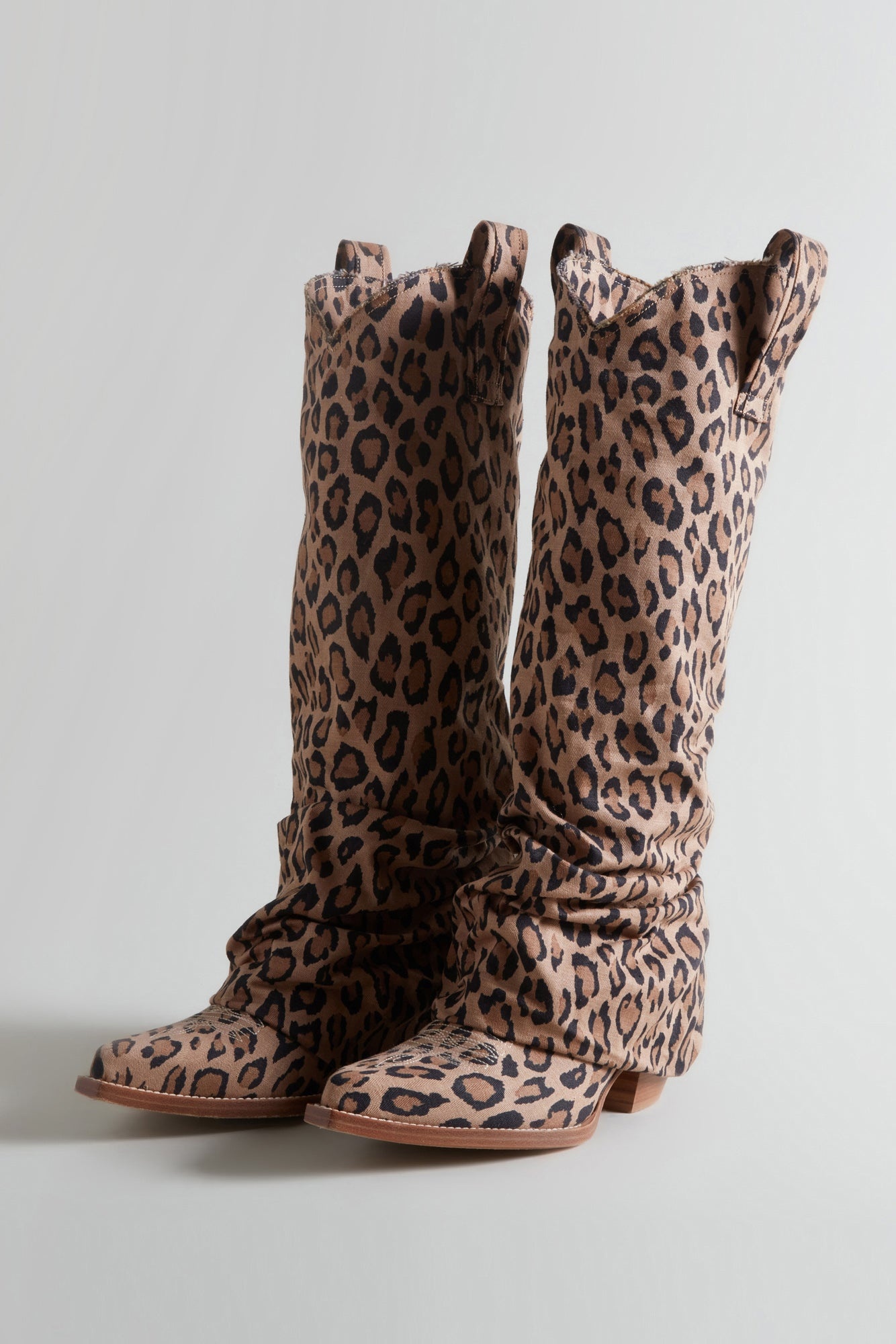 MID COWBOY BOOTS - RAW LEOPARD - 1