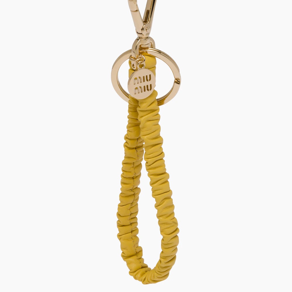 Nappa leather keychain - 4