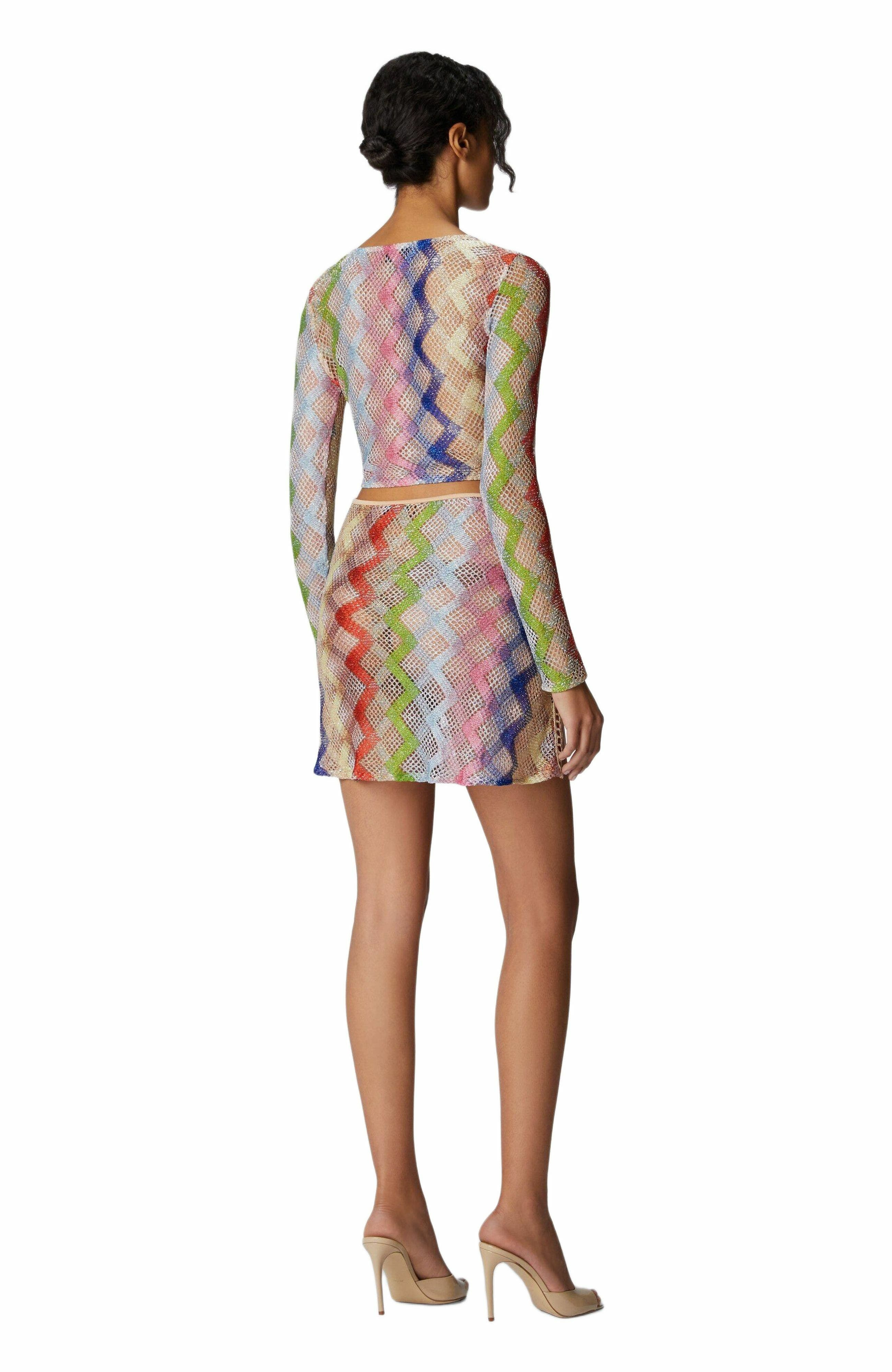 Missoni Short Skirt In Viscose And Lamé in Multicoloured at Nordstrom - 2