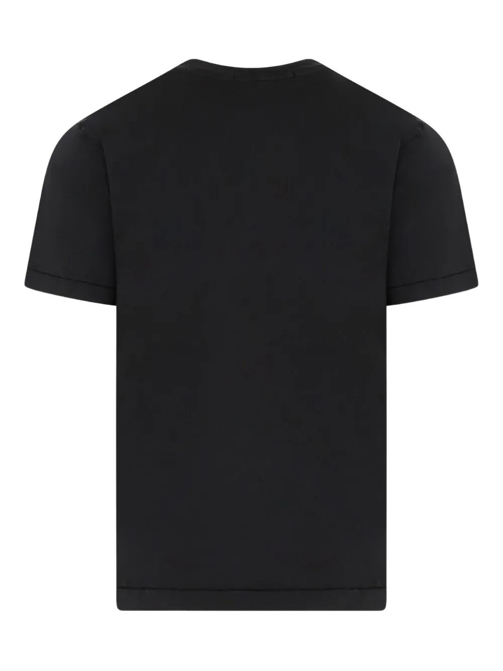 Slim Fit Cotton Jersey T-Shirt With Compass Patch - 2