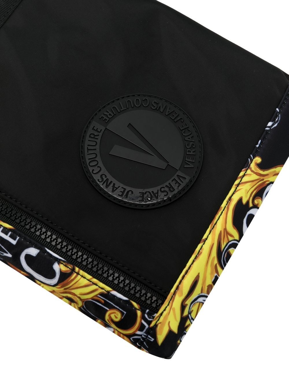 logo-patch detail messenger bag - 4