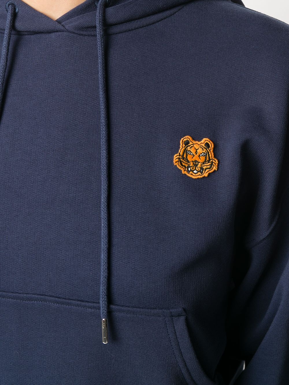 tiger patch hoodie - 5