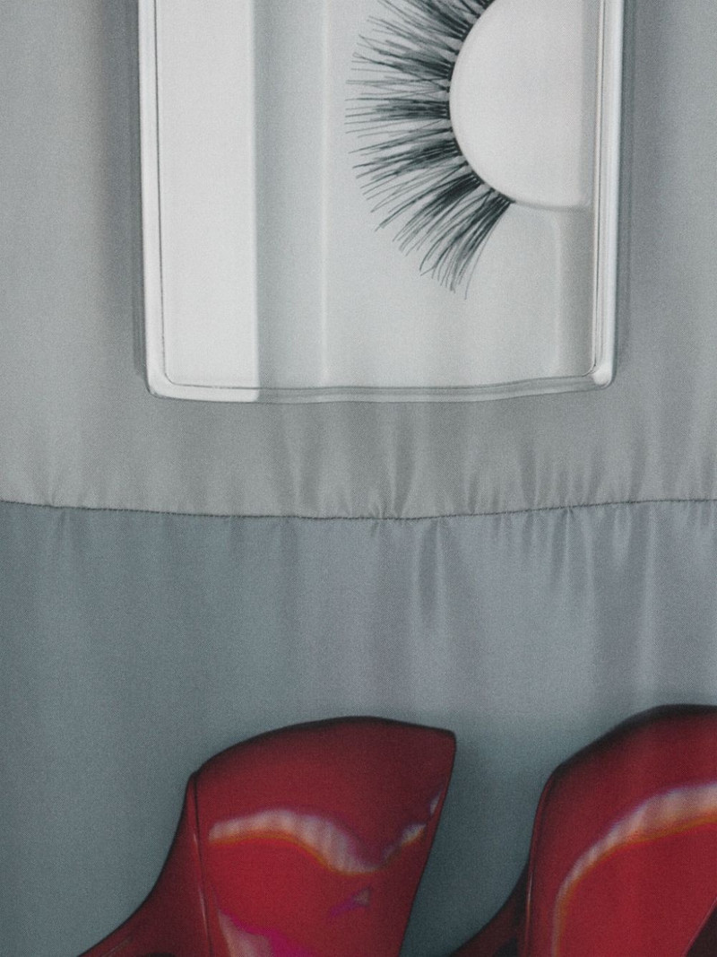 Acne Studios photographic-print scarf outlook