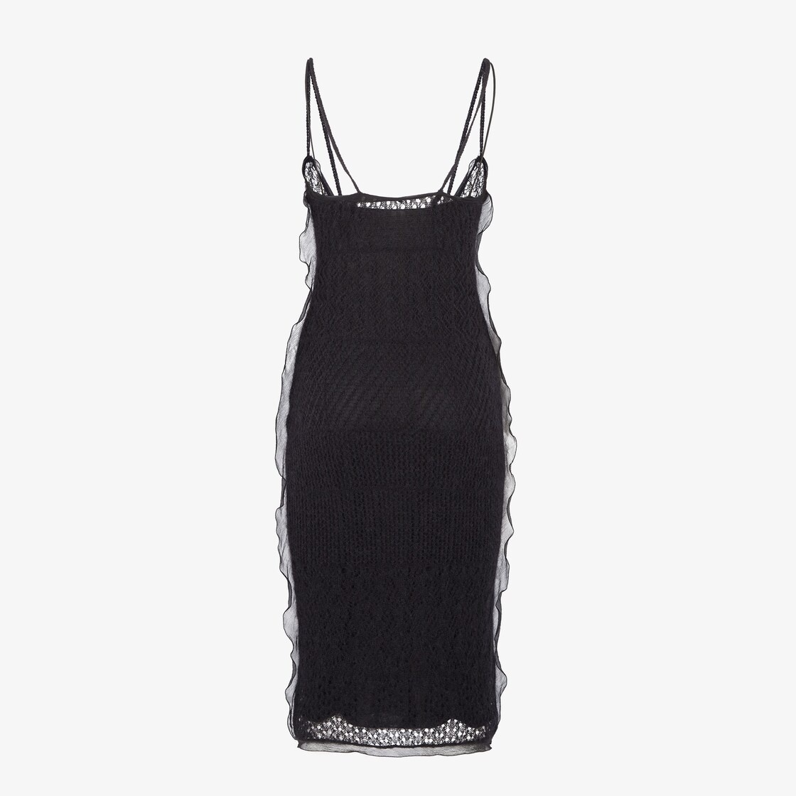 Black mohair dress - 2