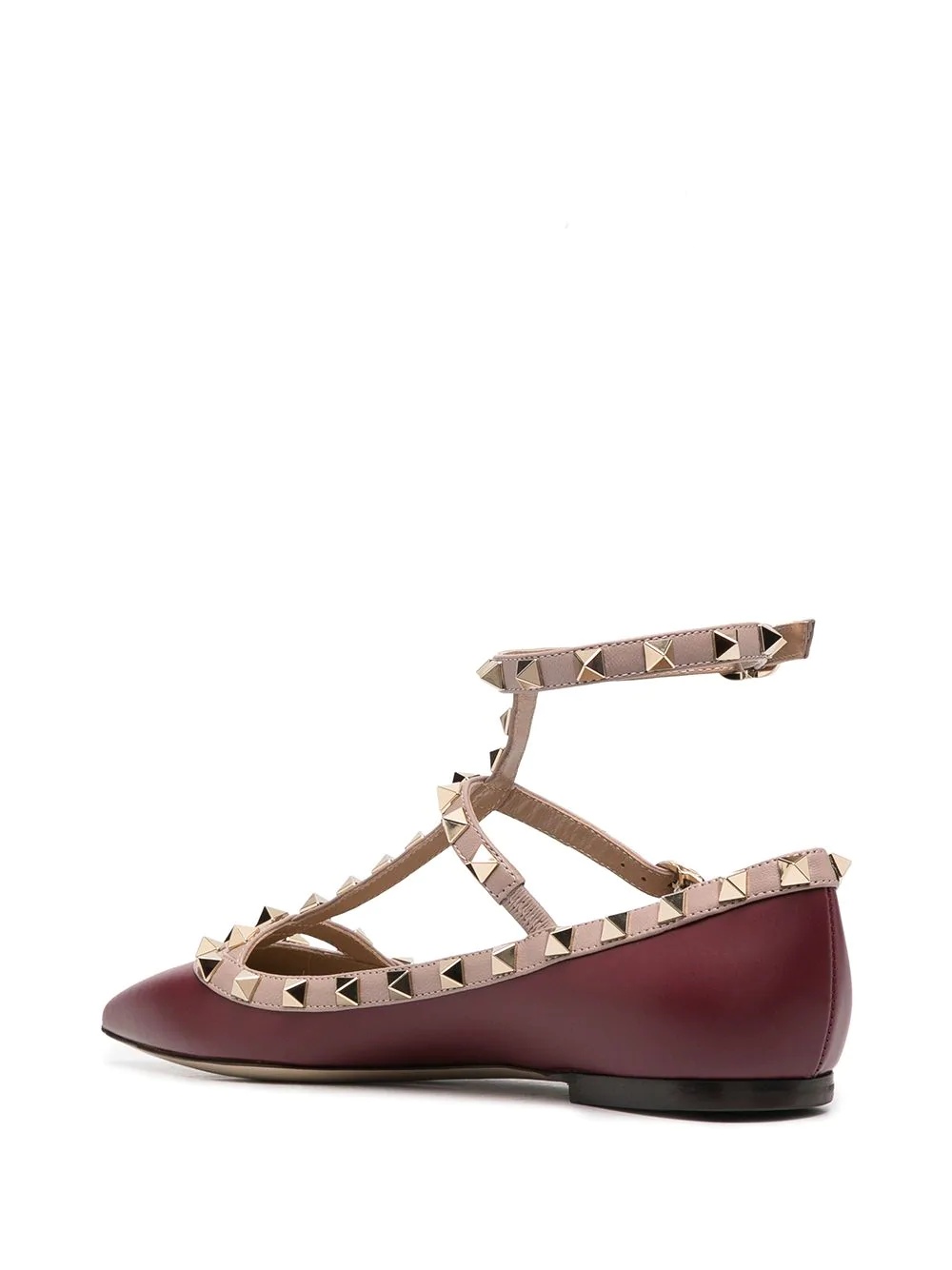 Rockstud ballerina shoes - 3