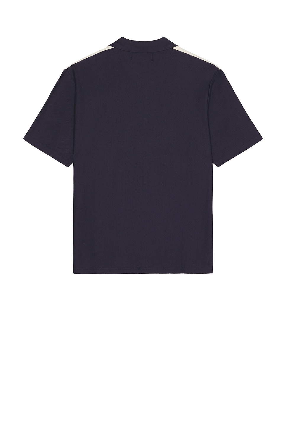 Textured Zip Polo - 2