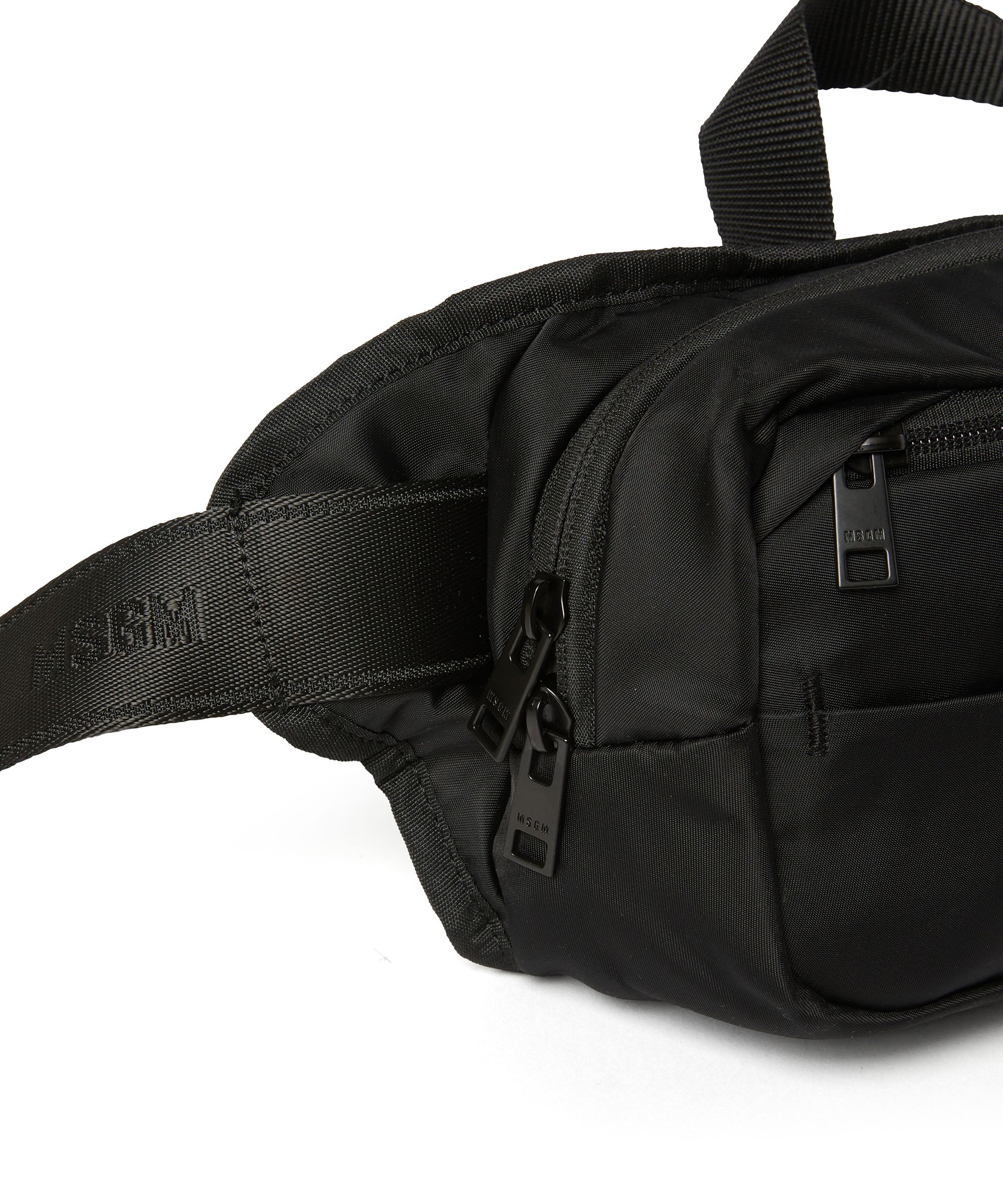 MSGM signature nylon waist bag - 4