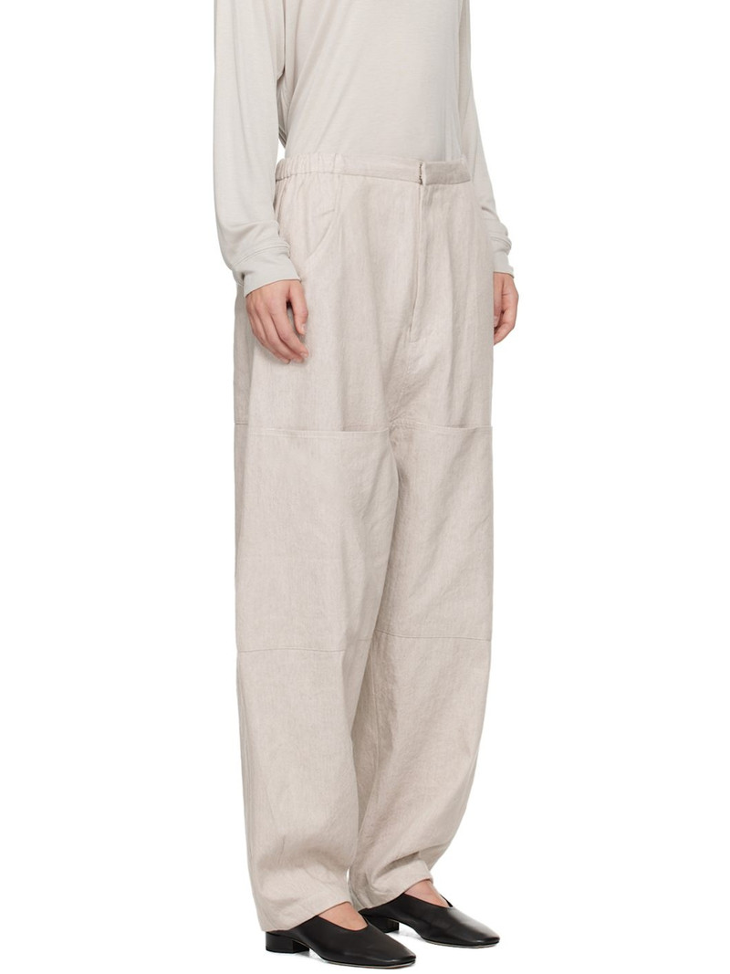 Beige Painter Trousers 2