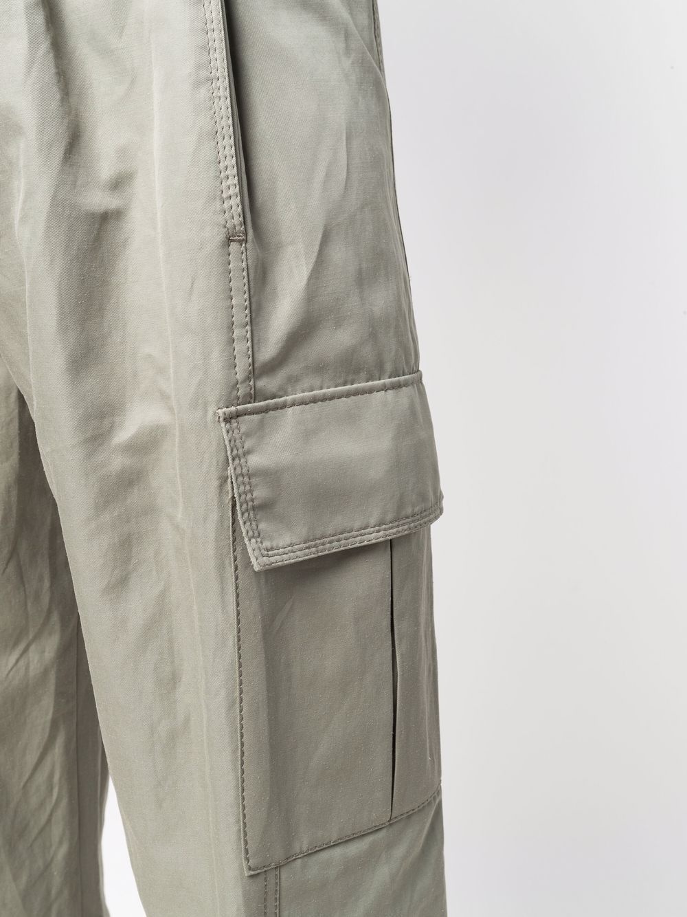 paperbag-waist trousers - 5