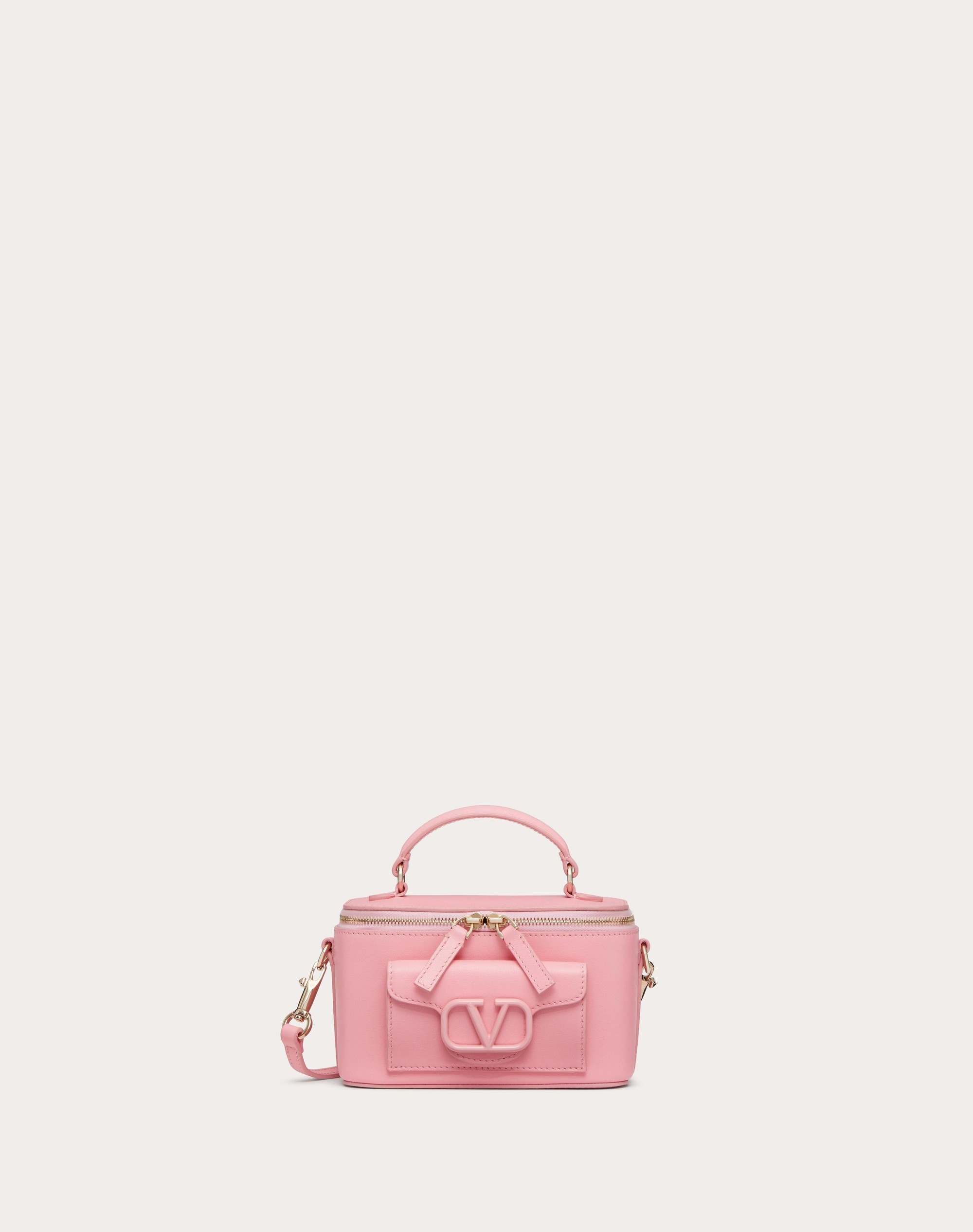 MINI VALENTINO GARAVANI LOCÒ HANDBAG IN CALFSKIN - 1