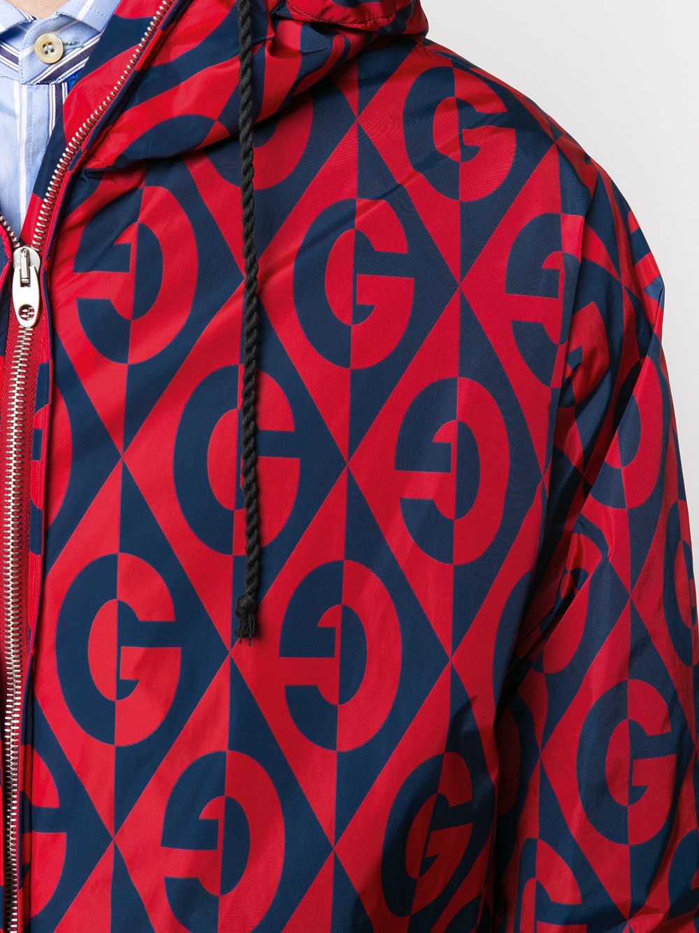 G Rhombus hooded jacket - 5