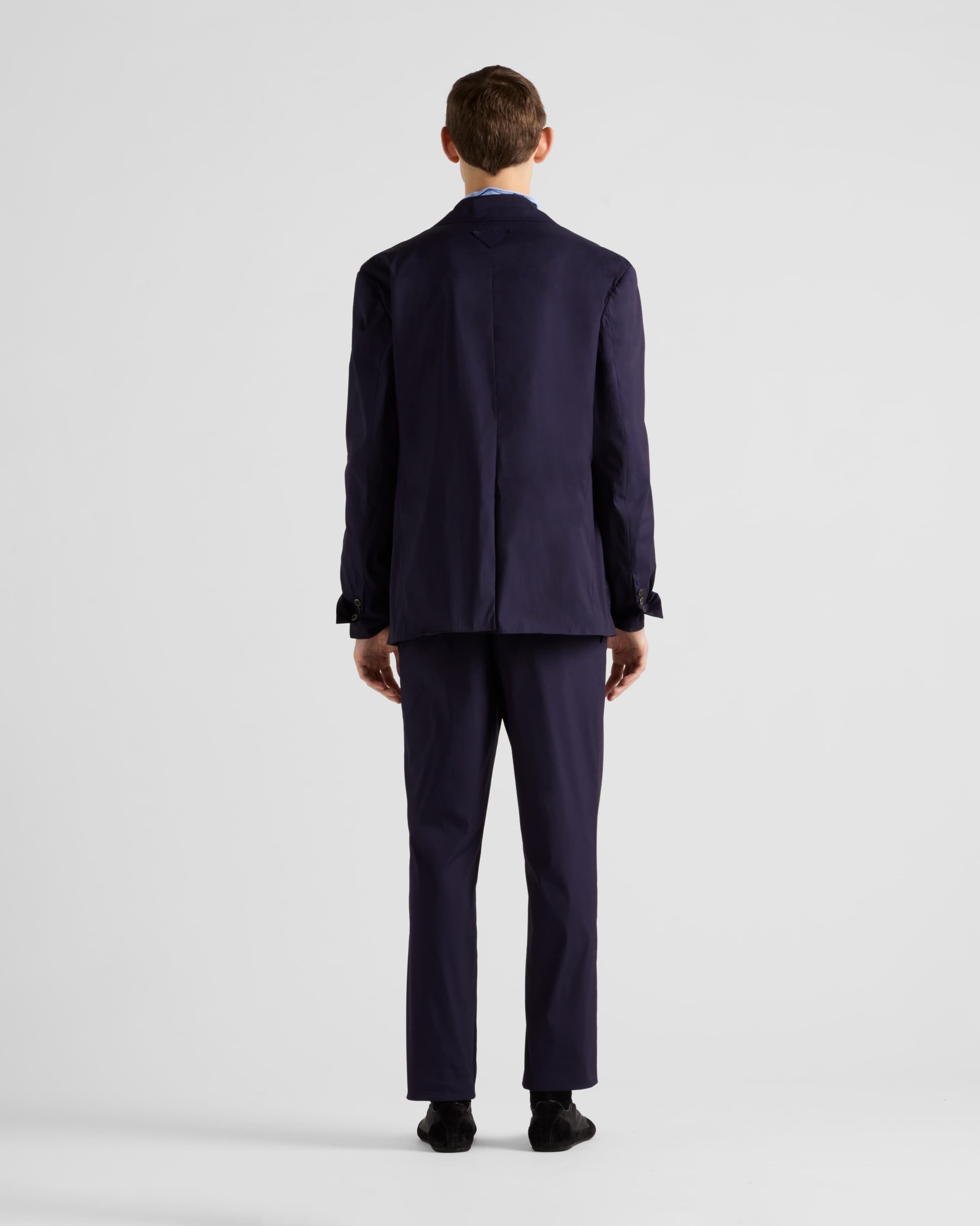 Stretch poplin pants - 5