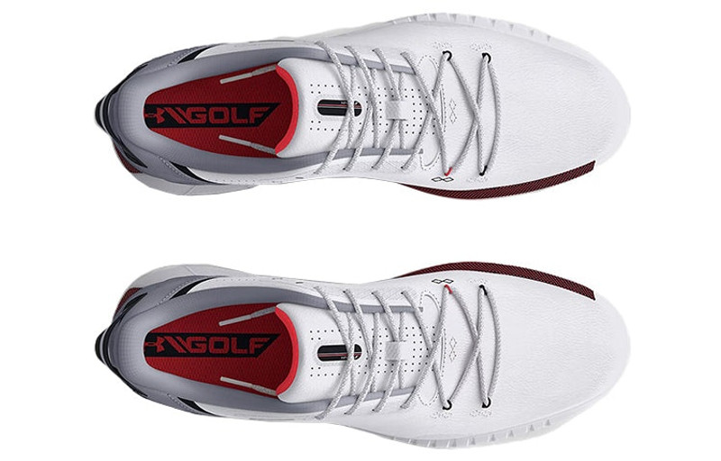 Under Armour Under Armour HOVR Drive Spikeless Wide 'White Mod Grey' 3025079-100 outlook