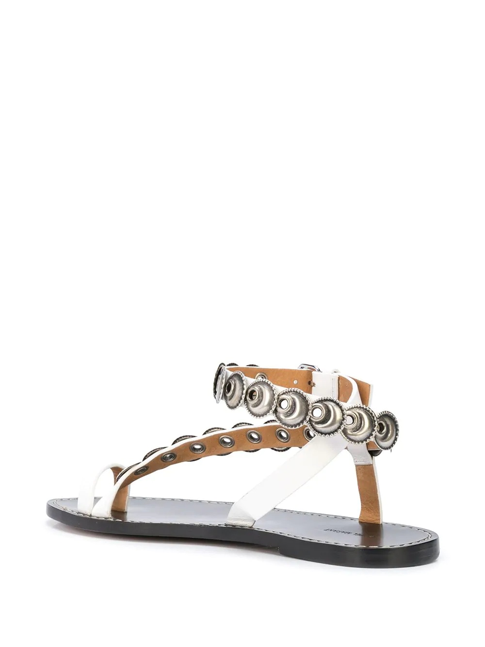 Ermony coin-embellished sandals - 3