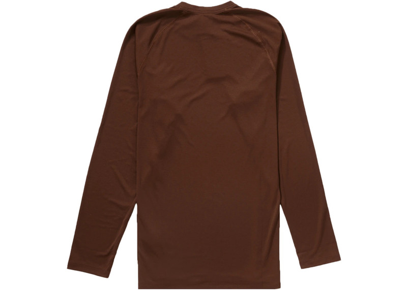 Supreme Supreme The North Face Base Layer L/S Top (FW22) Brown outlook