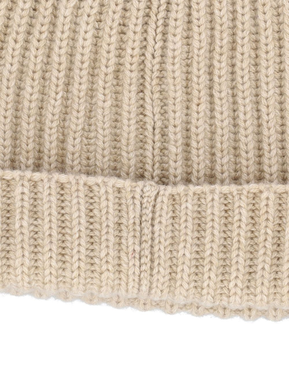 ribbed cashmere beanie - 4