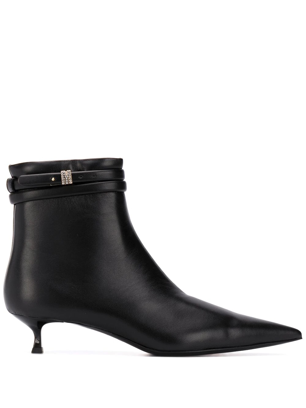 low-heel ankle boots - 1