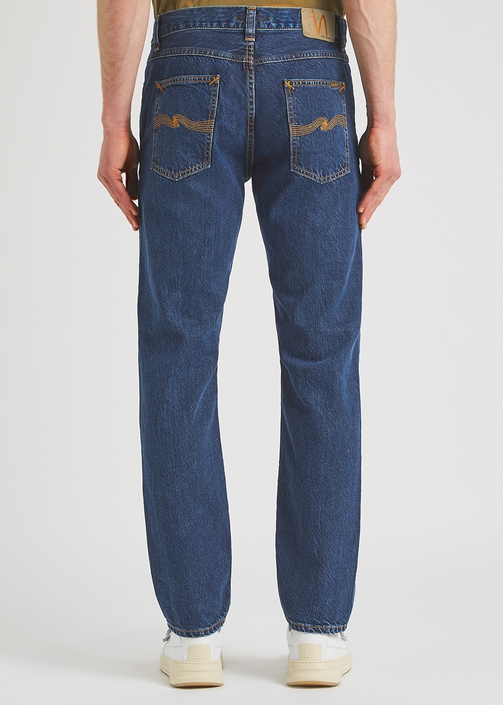 Gritty Jackson blue straight-leg jeans - 3