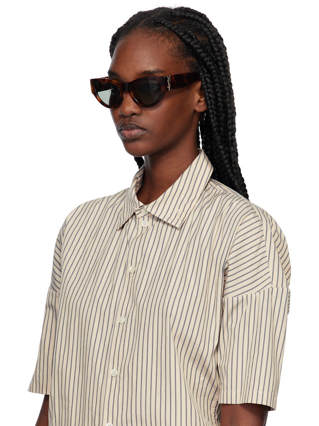 Brown SL M94 Sunglasses - 4