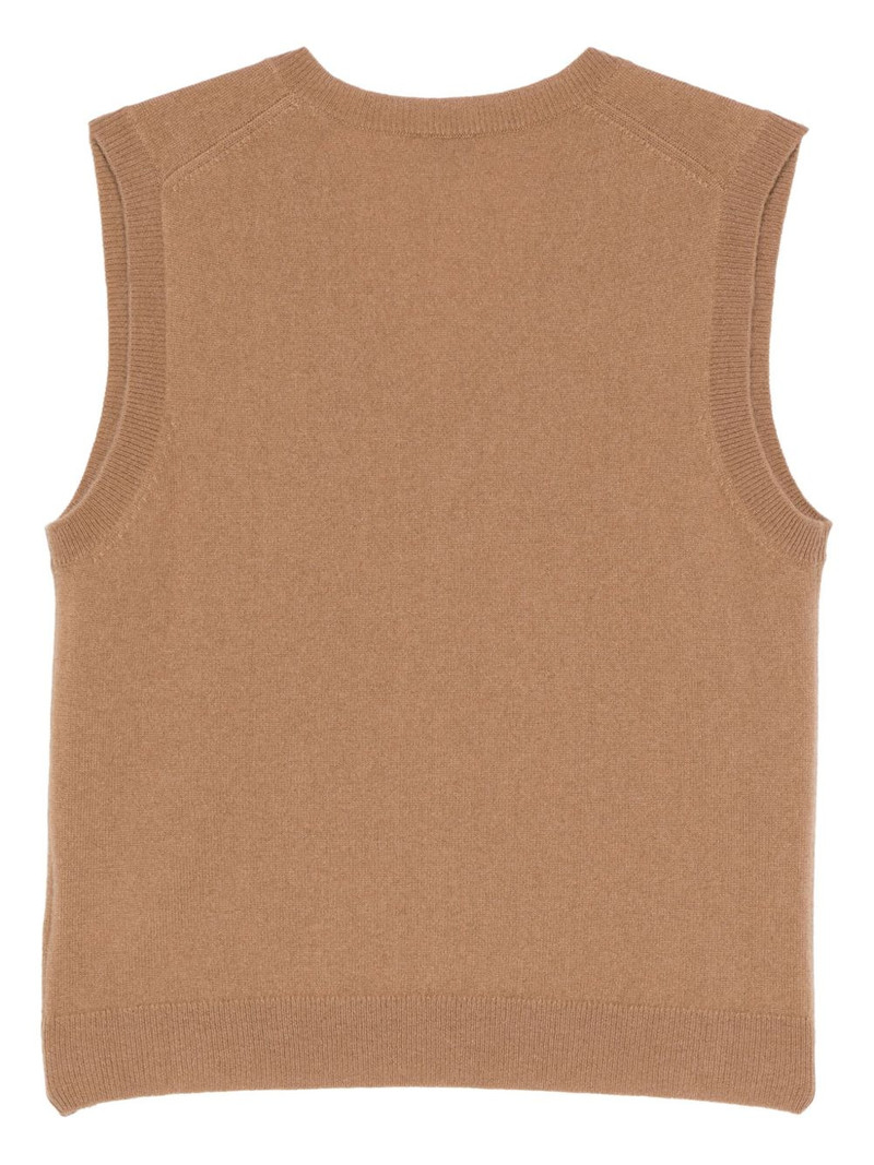 Aspesi V-neck sleeveless sweater outlook