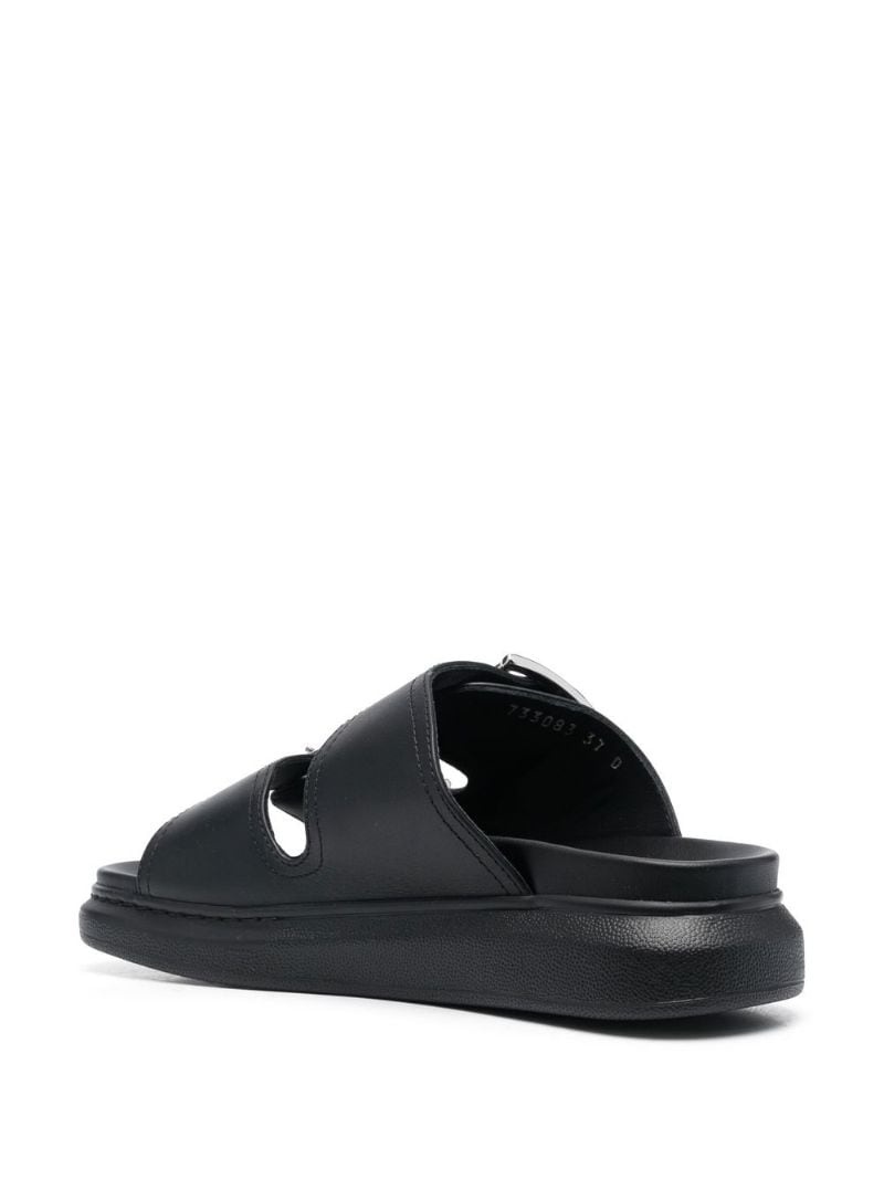 double-strap flat sandals - 3