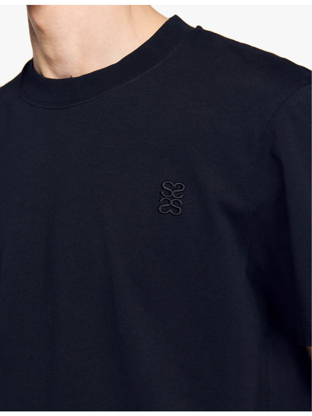 Logo-embroidered regular-fit cotton T-shirt - 5