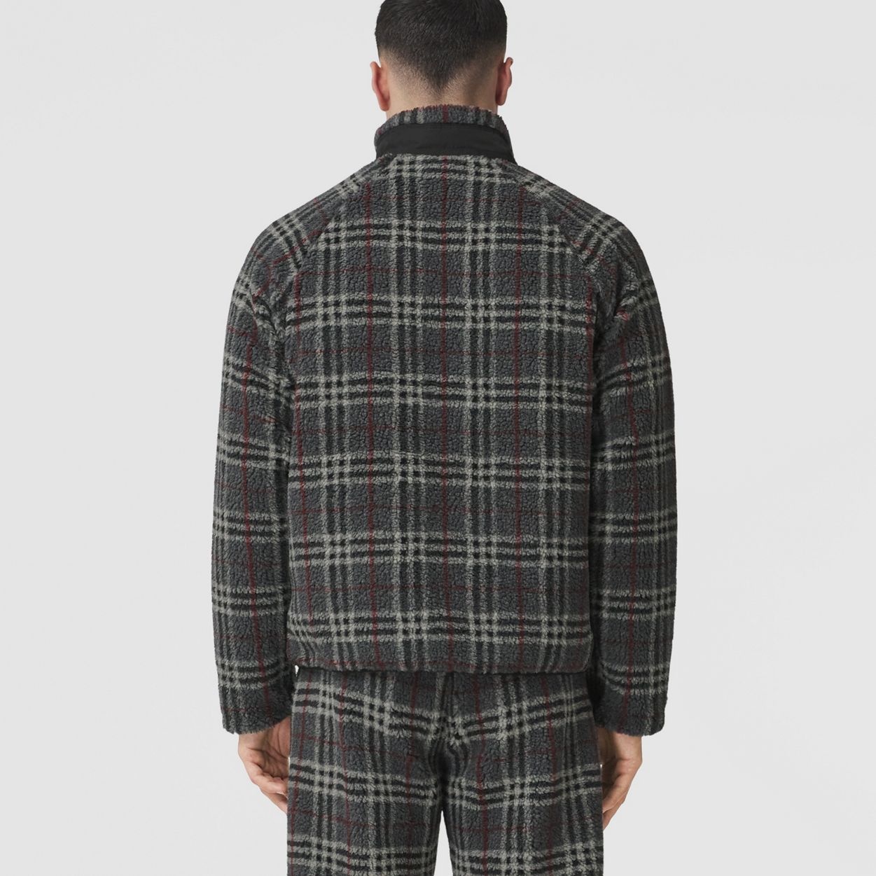 Vintage Check Fleece Jacket - 4