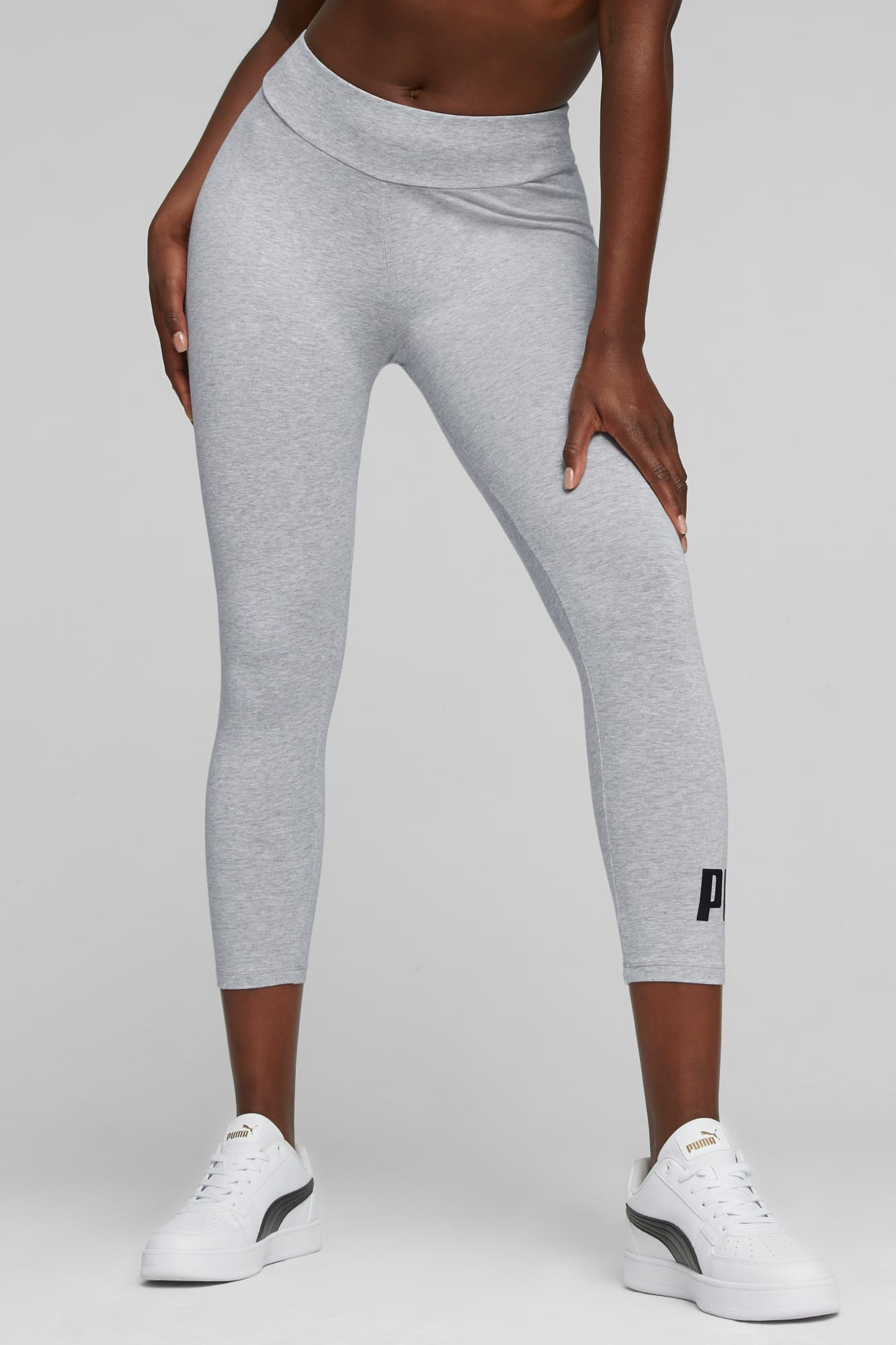 Essentials Women's 3/4 Logo Leggings - 3