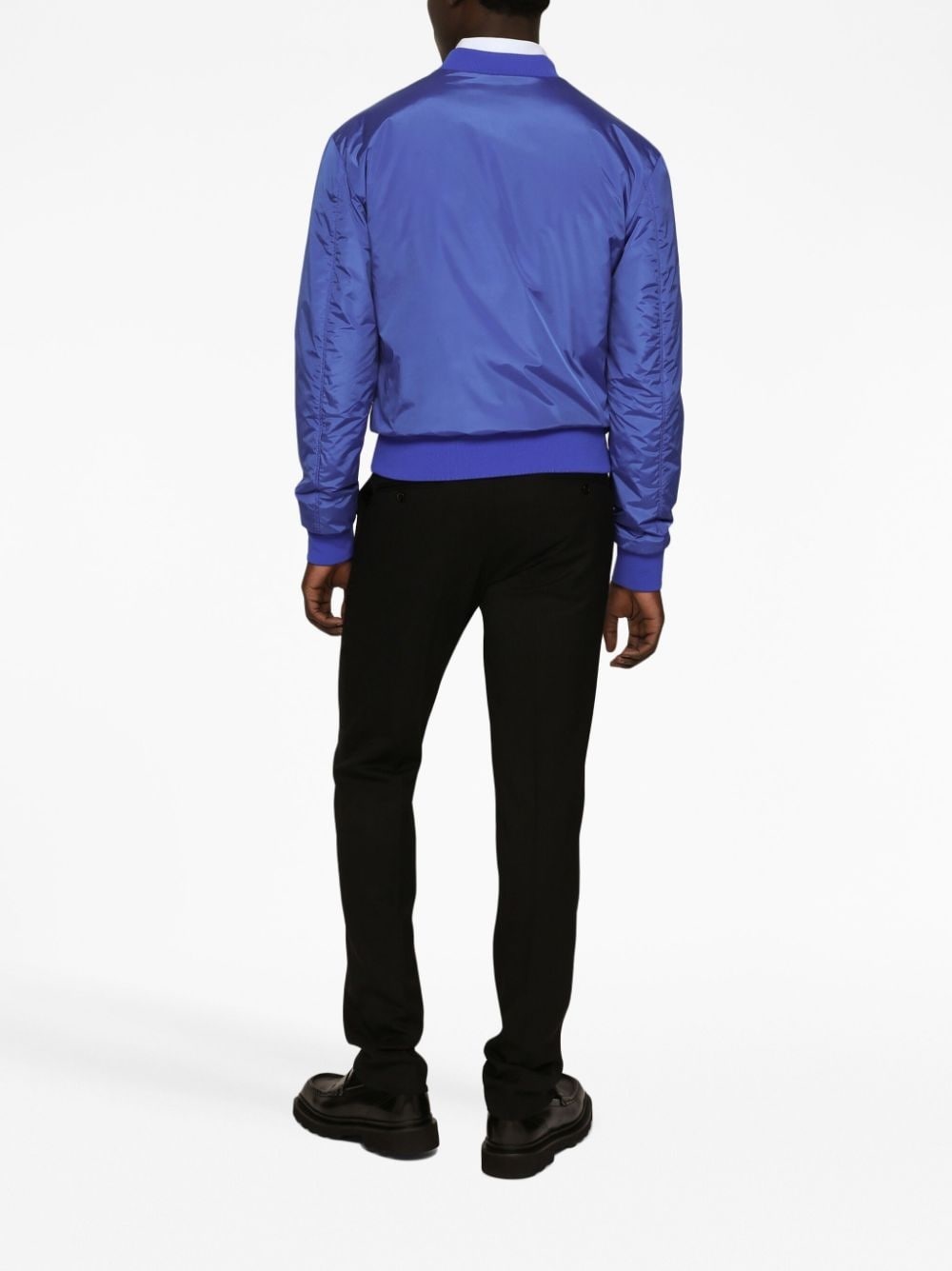 DG Essentials logo-plaque bomber jacket - 4