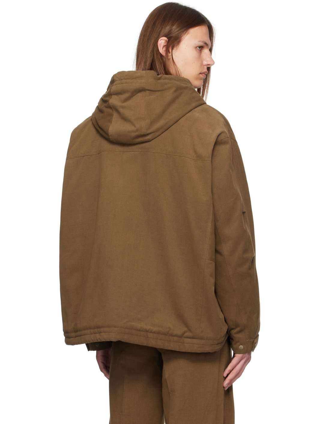 Brown Padded Jacket - 3