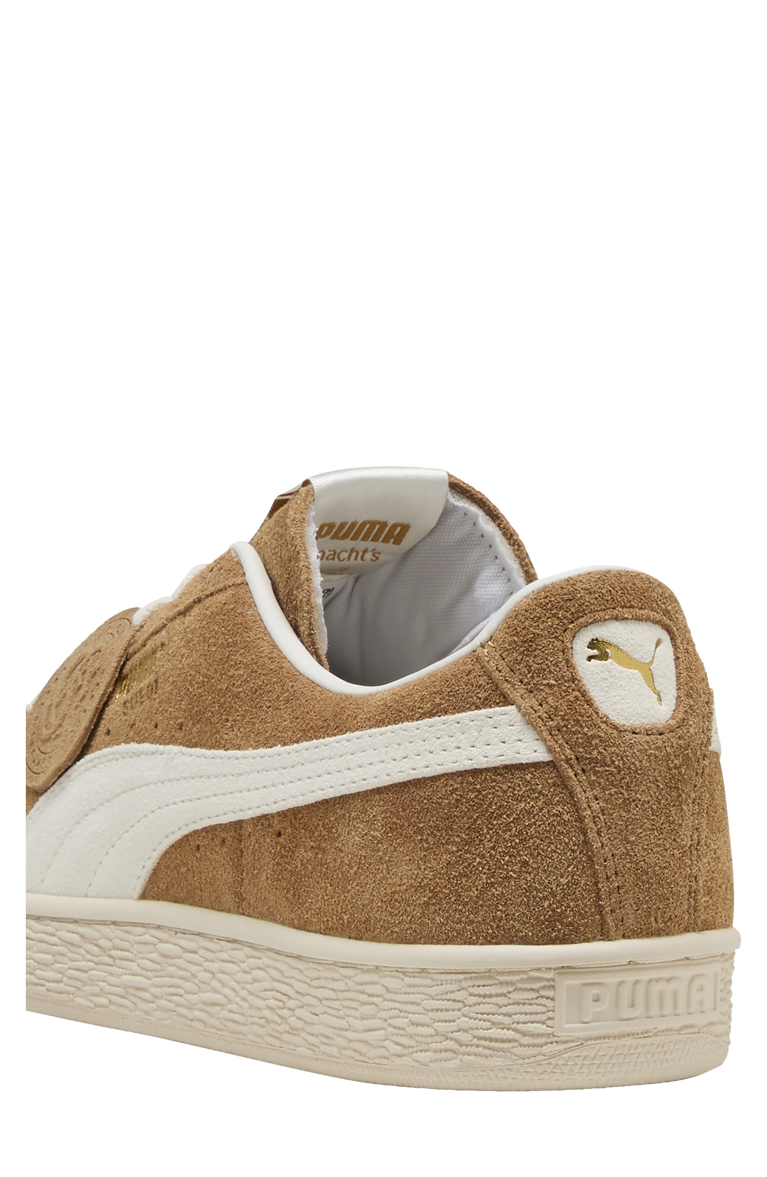 PUMA Charles F. Stead Suede Sneaker in Honey Butter/Puma White at Nordstrom - 2