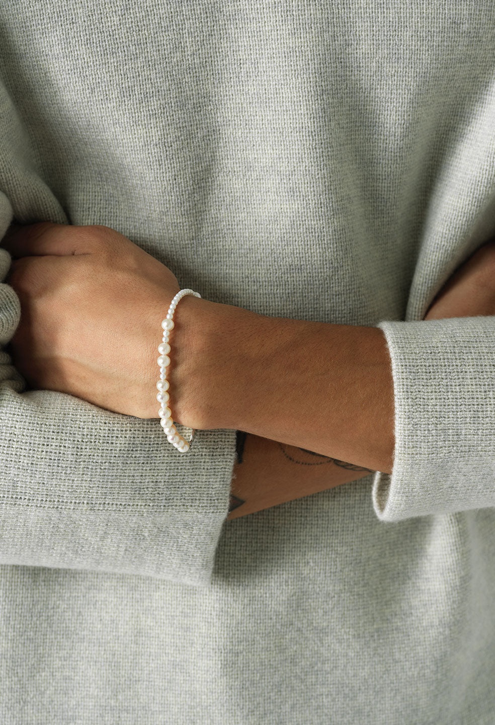 JOHN ELLIOTT X M.A.R.S WABI-SABI PEARL BRACELET - 1