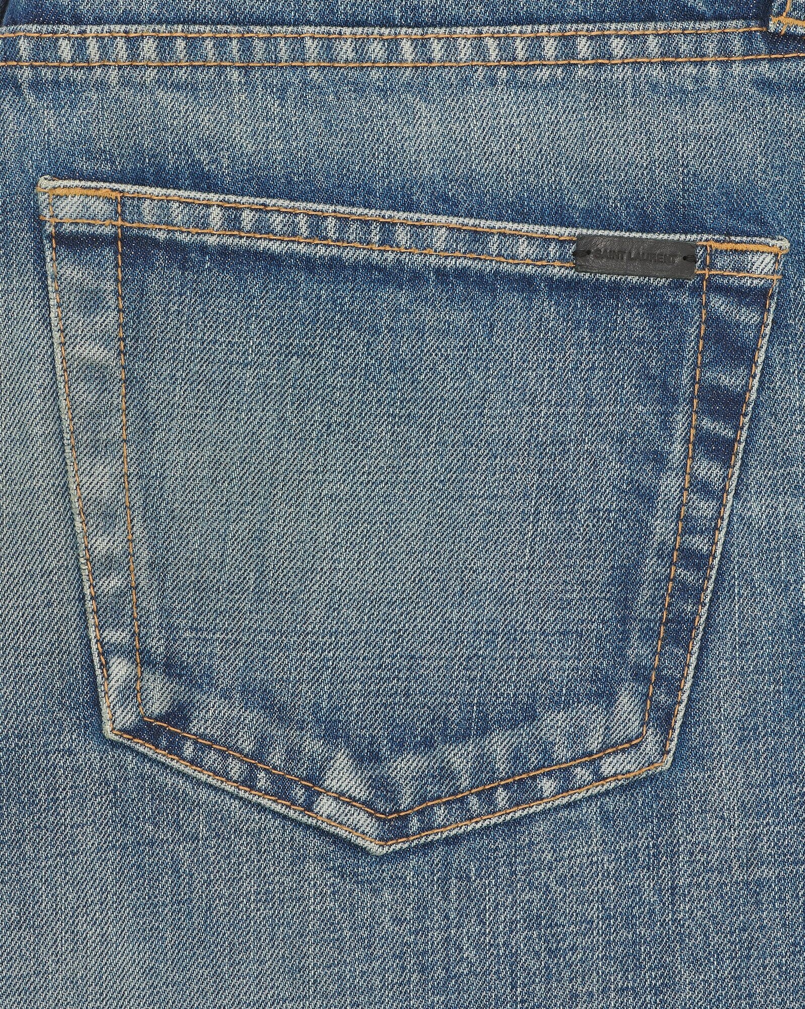 mick jeans in vintage blue - 4