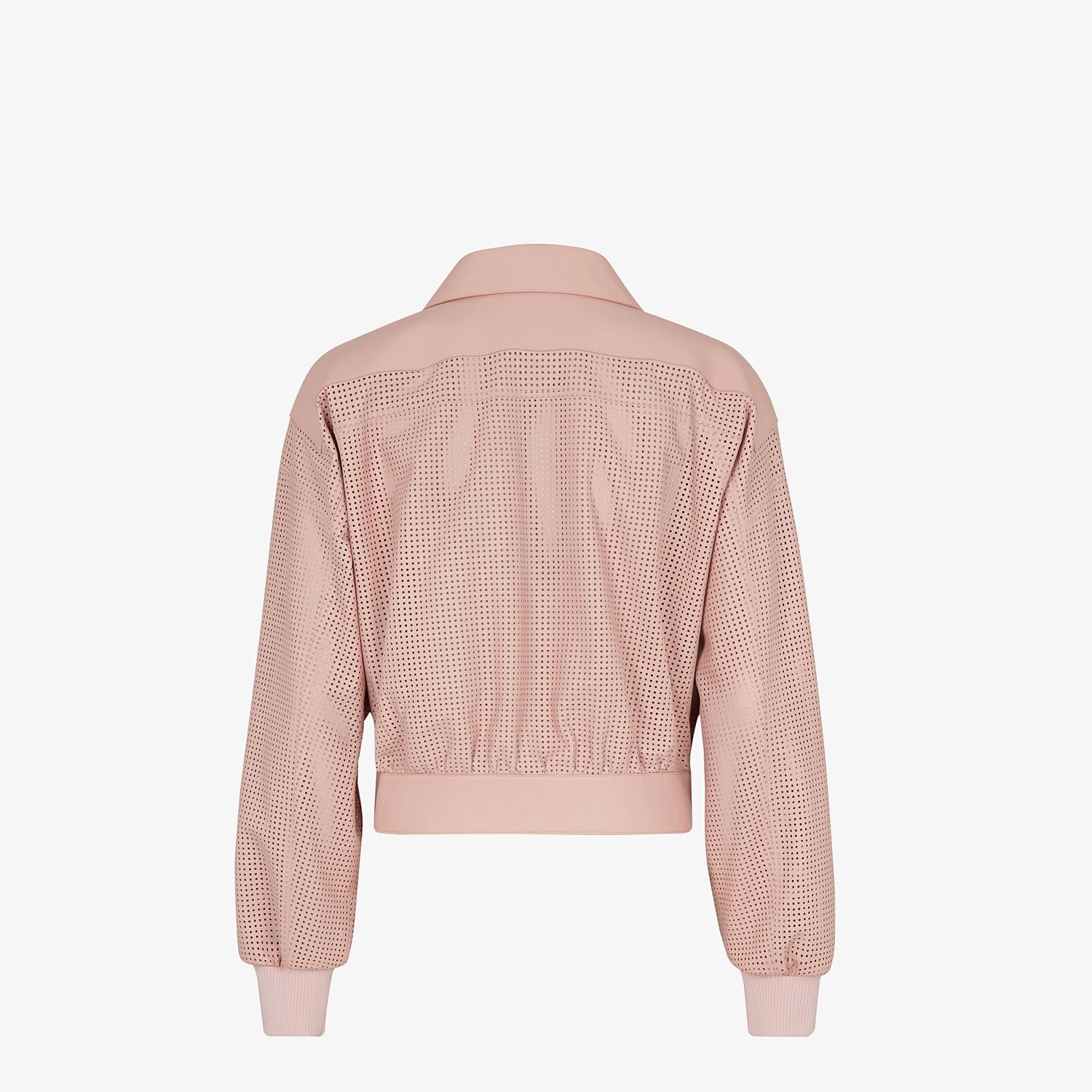 Pink leather jacket - 2