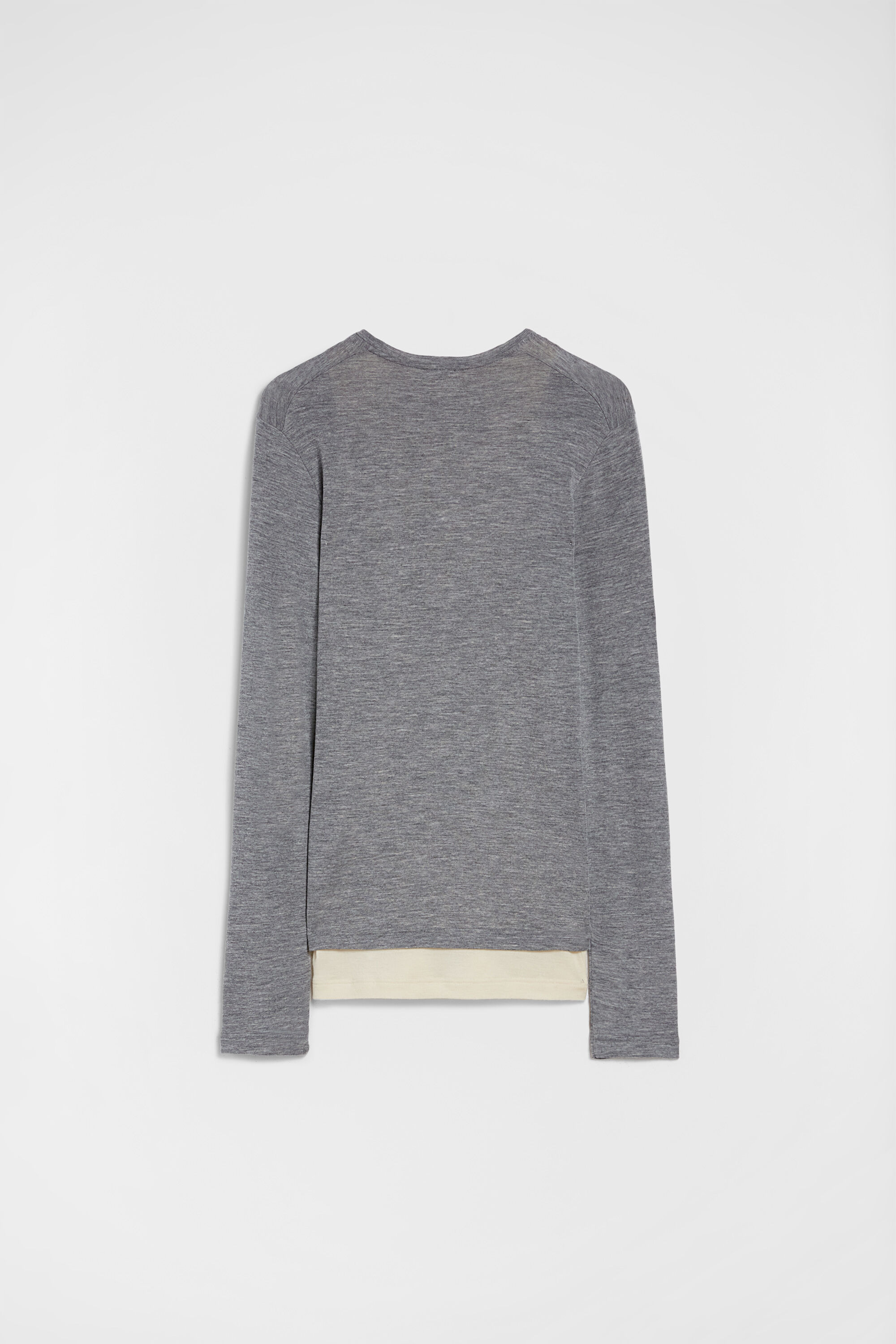 Lightweight Wool Layered T-Shirt - 5
