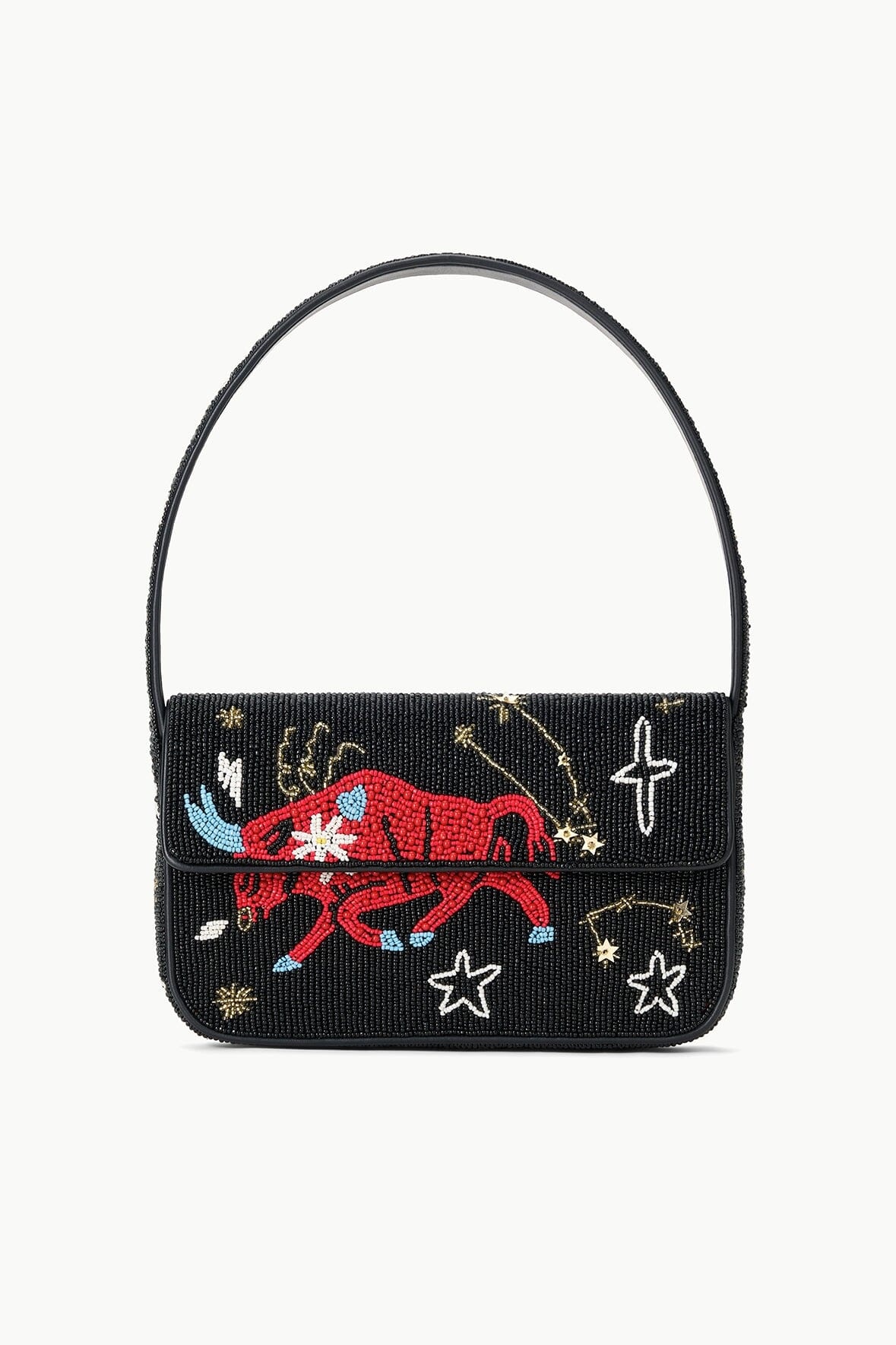 STAUD TOMMY BEADED BAG TAURUS - 1