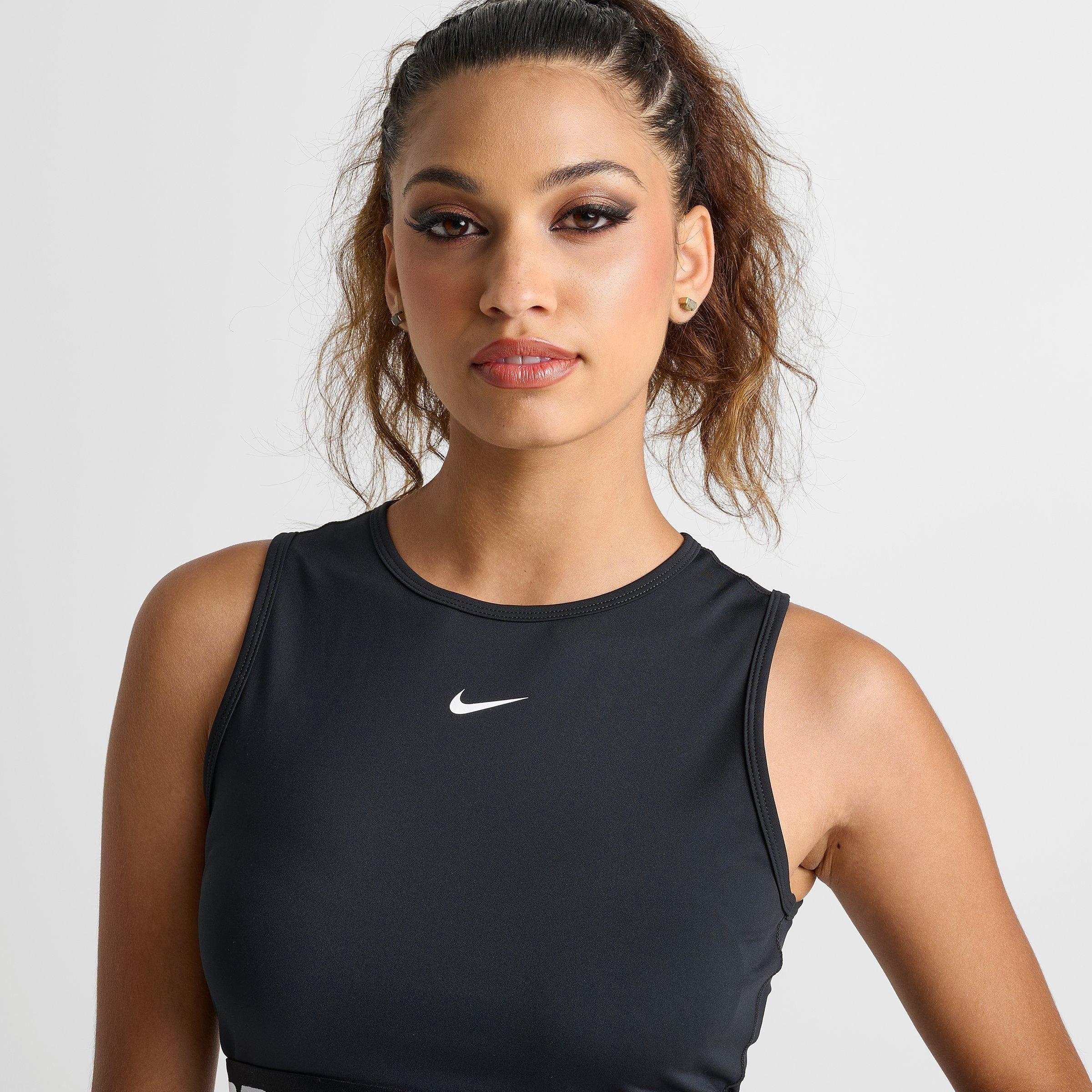 WOMEN'S NIKE PRO DRI-FIT CROP TANK - 5