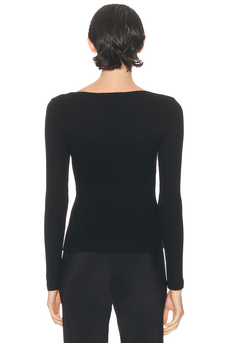 Isla Scoop Neck Long Sleeve Tee 3