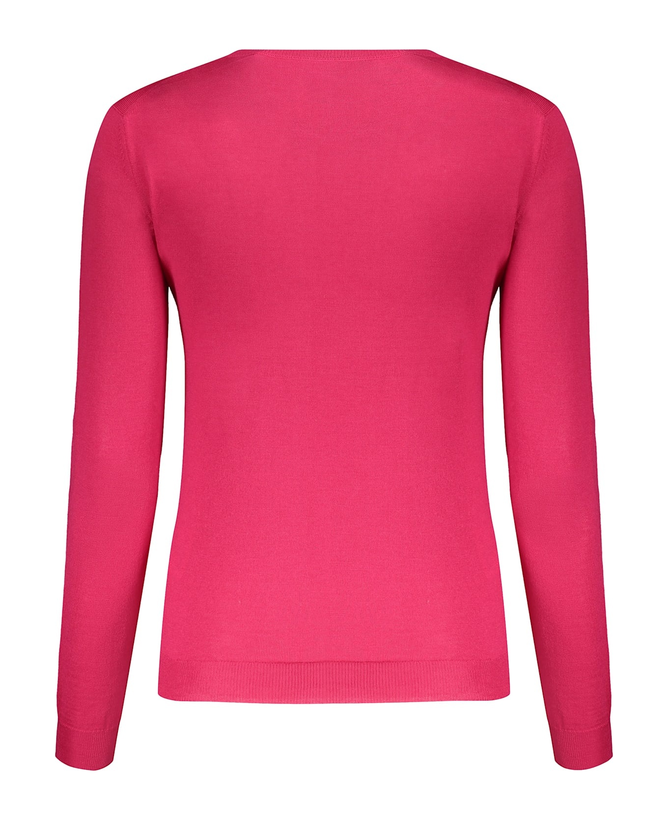 Long Sleeve Crew-neck Sweater - 2