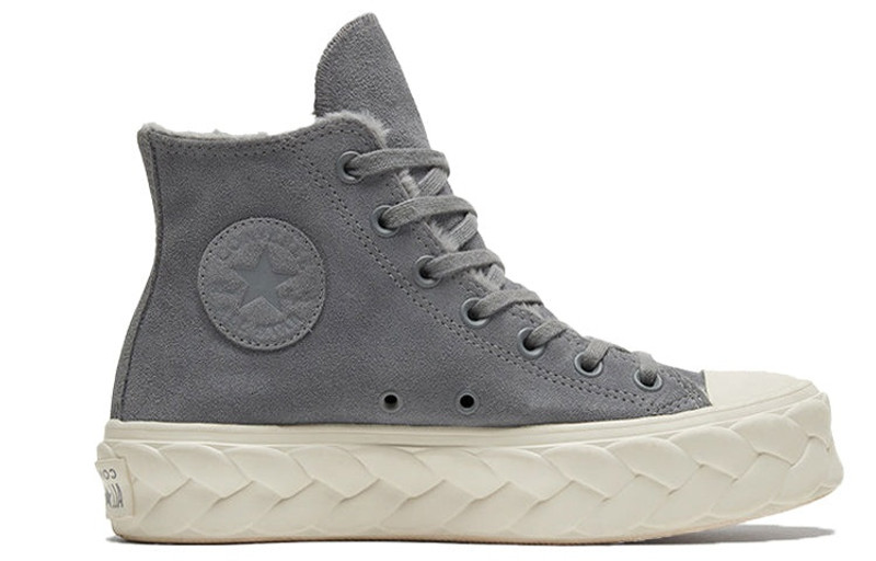 (WMNS) Converse Chuck Taylor All Star Lift 'Grey' 569564C 2