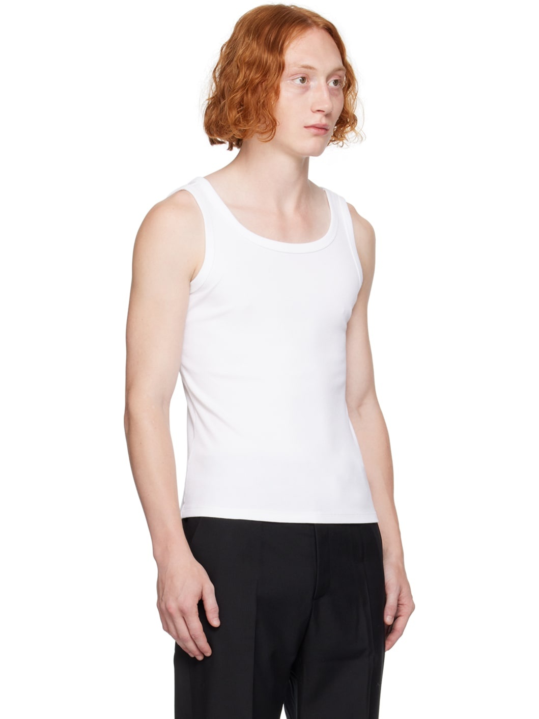 White Egonic Tank Top - 2