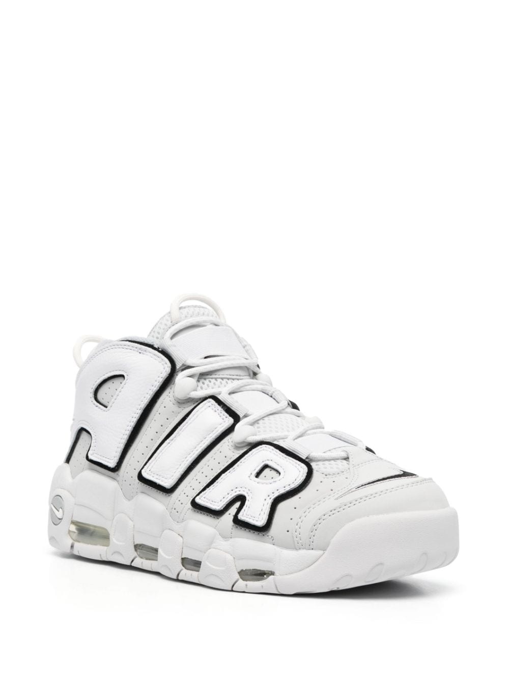Air More Uptempo leather sneakers - 2