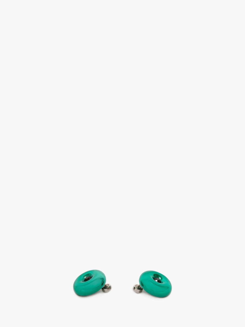 BUMPER-MOON CRYSTAL STUD EARRINGS 3