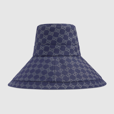 GUCCI GG canvas wide brim hat outlook